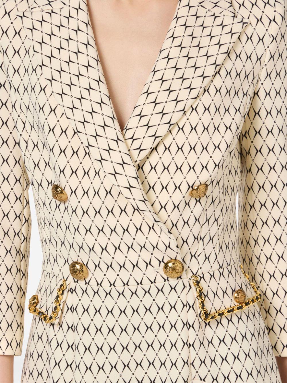 geometric-pattern mini short  Product Image