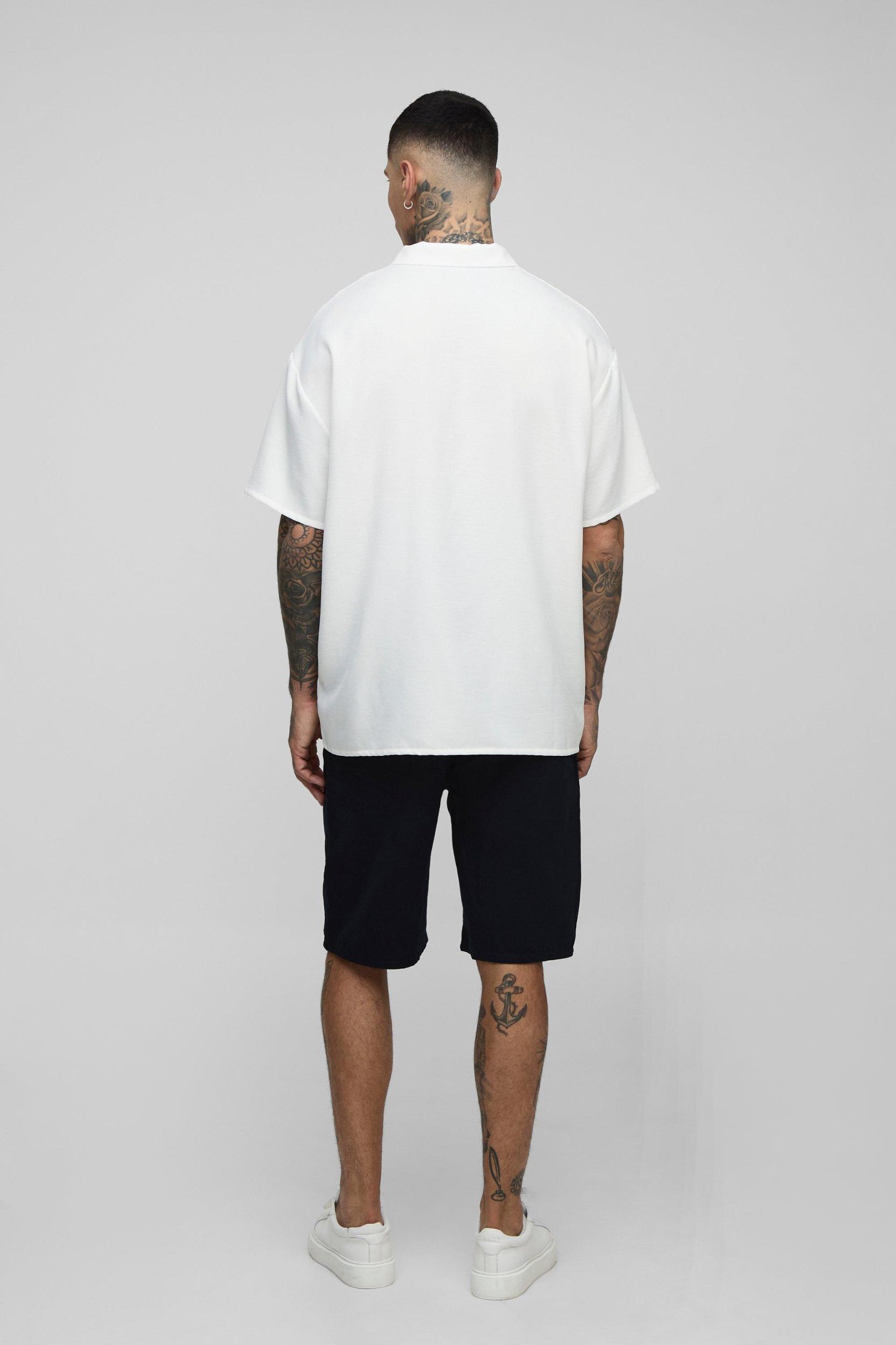 Tall Relaxed Fit Chino Shorts | boohooMAN USA Product Image