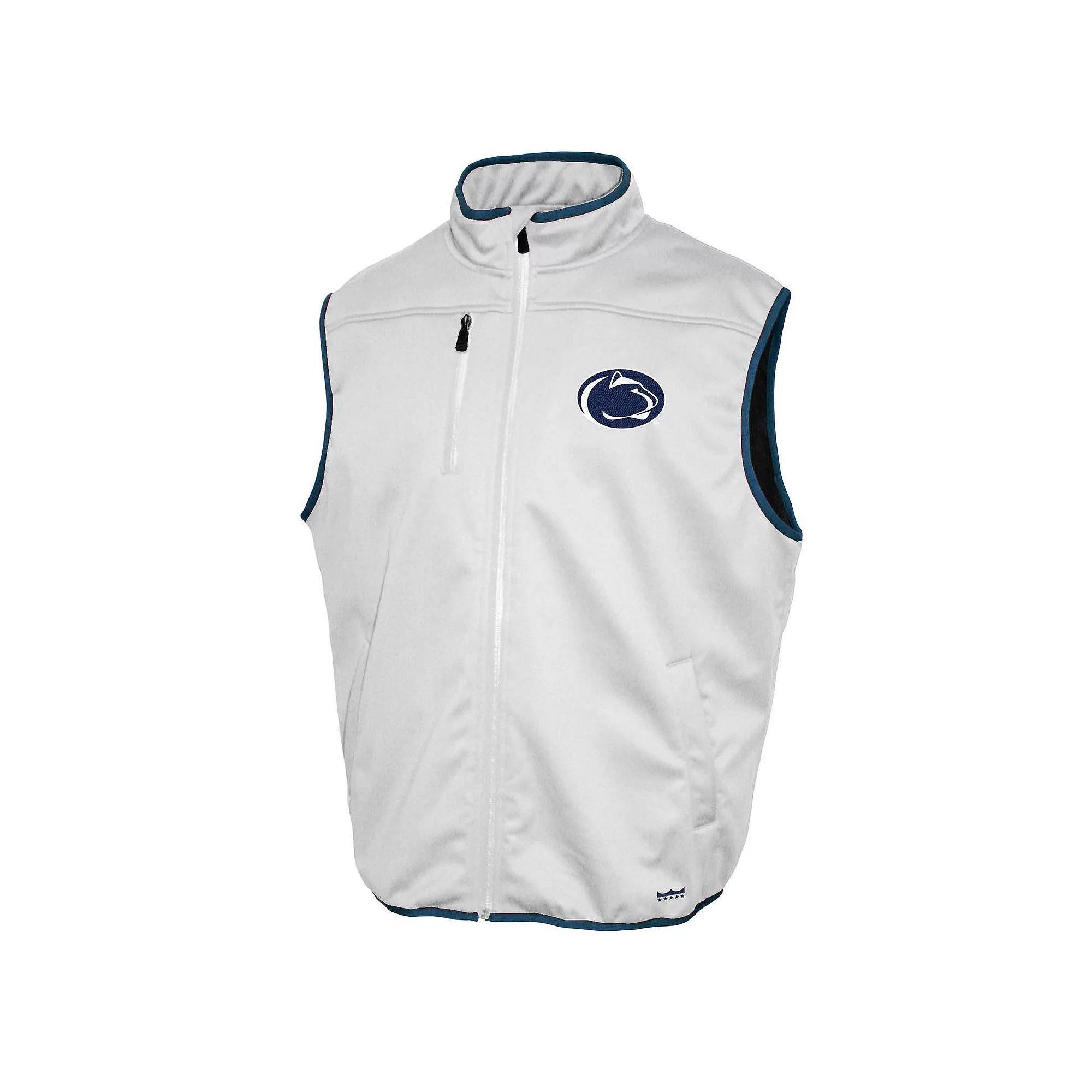 Men's Penn State Nittany Lions Zip Up Softshell Vest, Size: XL, Psu White Product Image