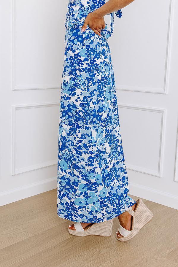 Pretty Epiphany Floral Maxi Skirt Product Image