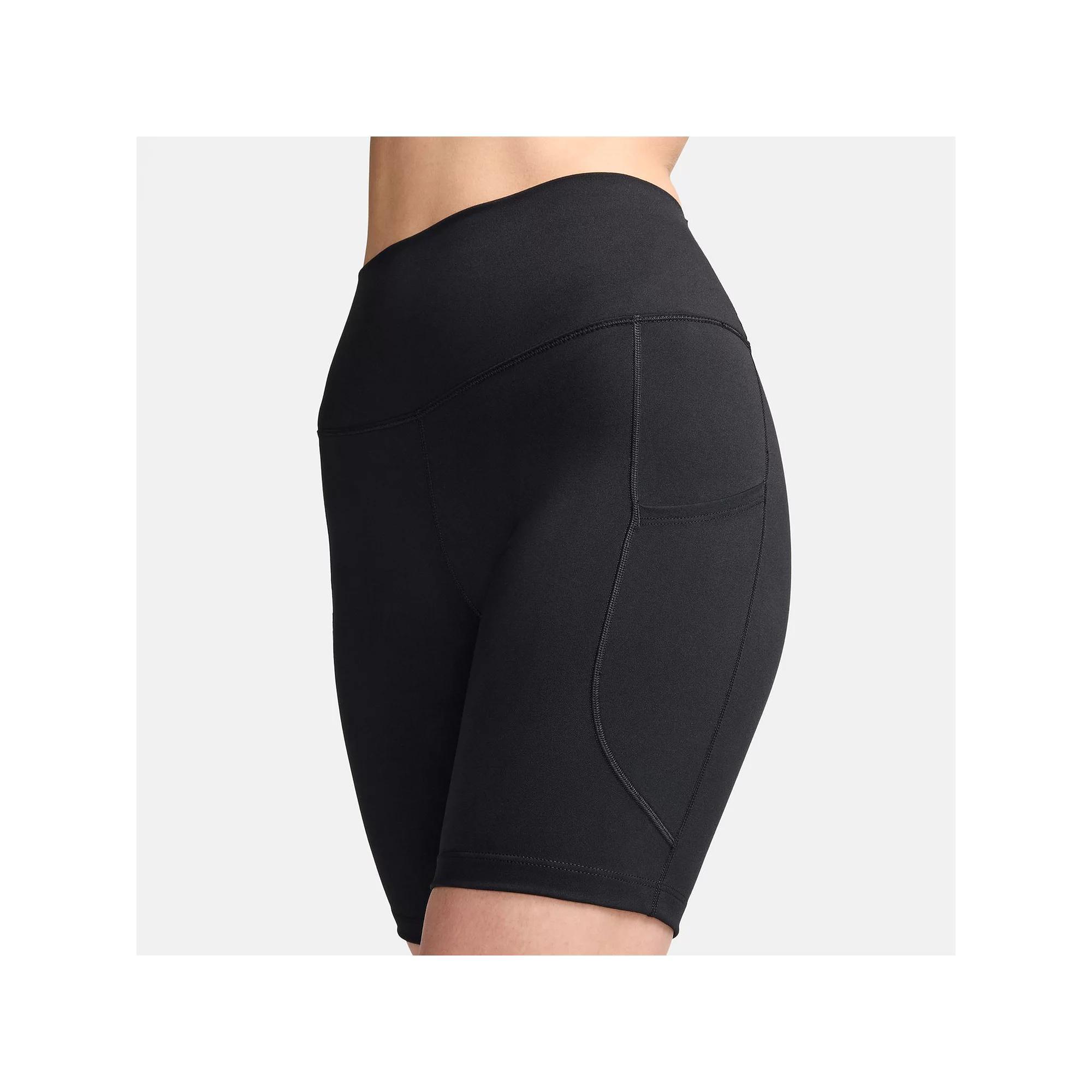 Nike Women's One High-Waisted 8" Biker Shorts with Pockets Product Image