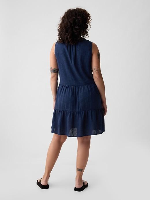 Eyelet Mini Shirtdress Product Image