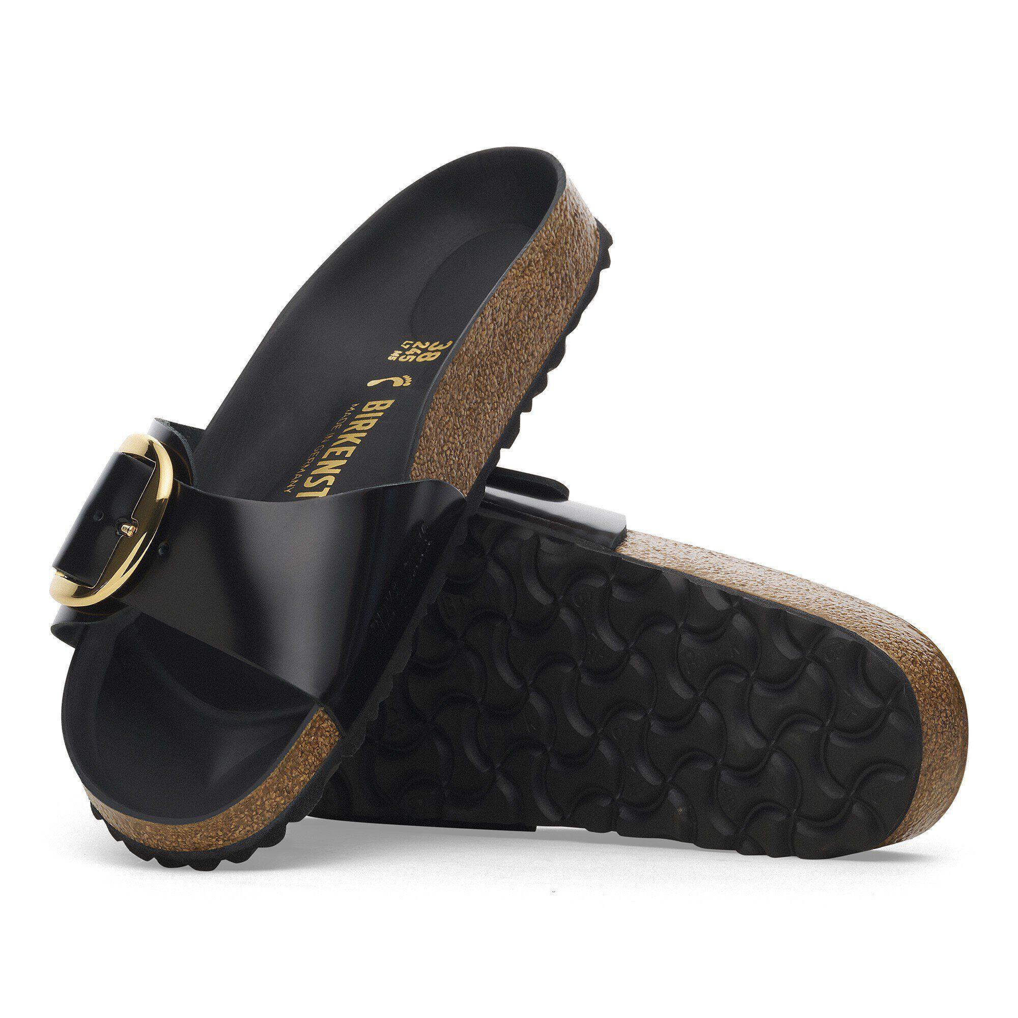 Madrid Big Buckle Natural Leather Patent Product Image