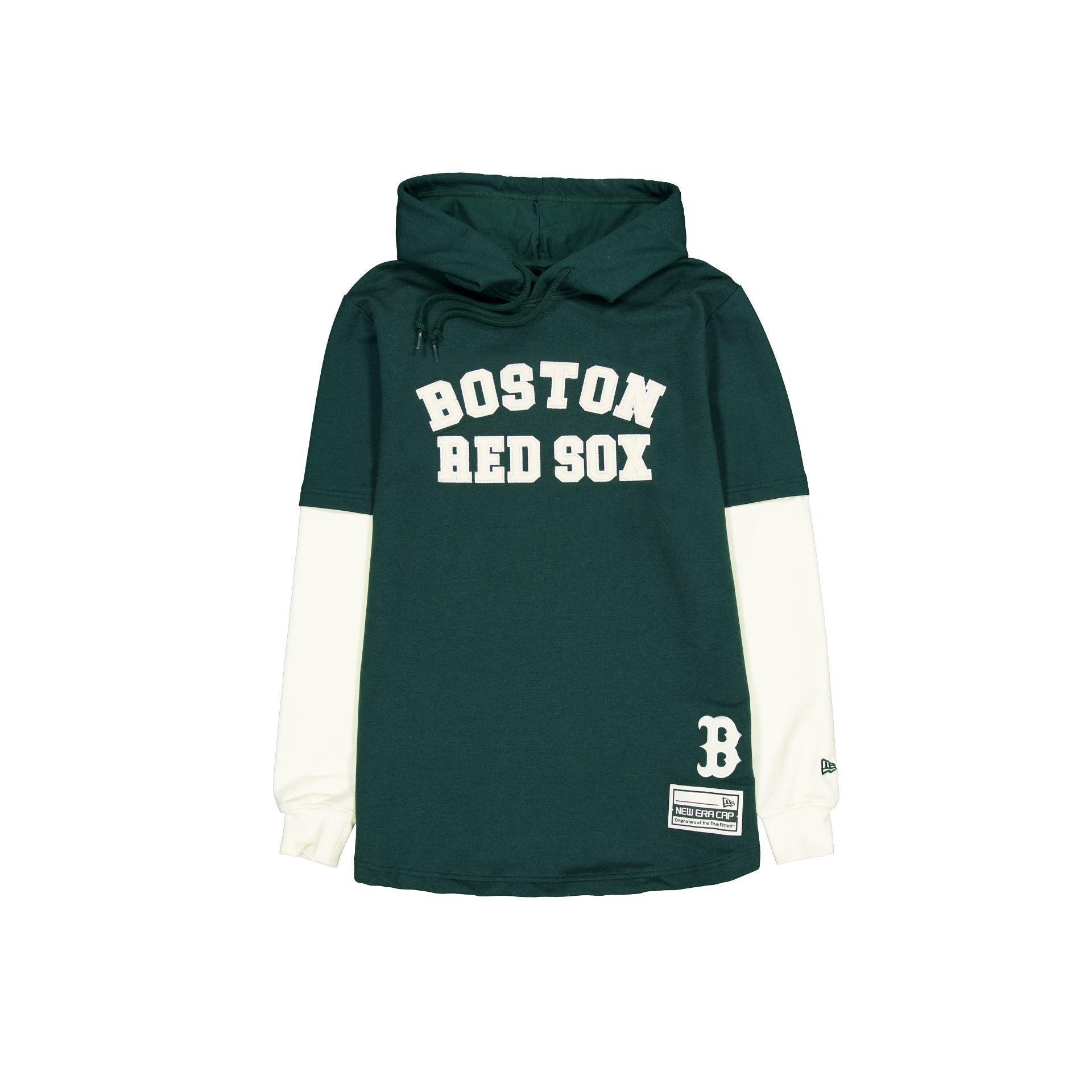 Philadelphia Eagles Dark Green Logo Select Hooded T-Shirt Male Product Image
