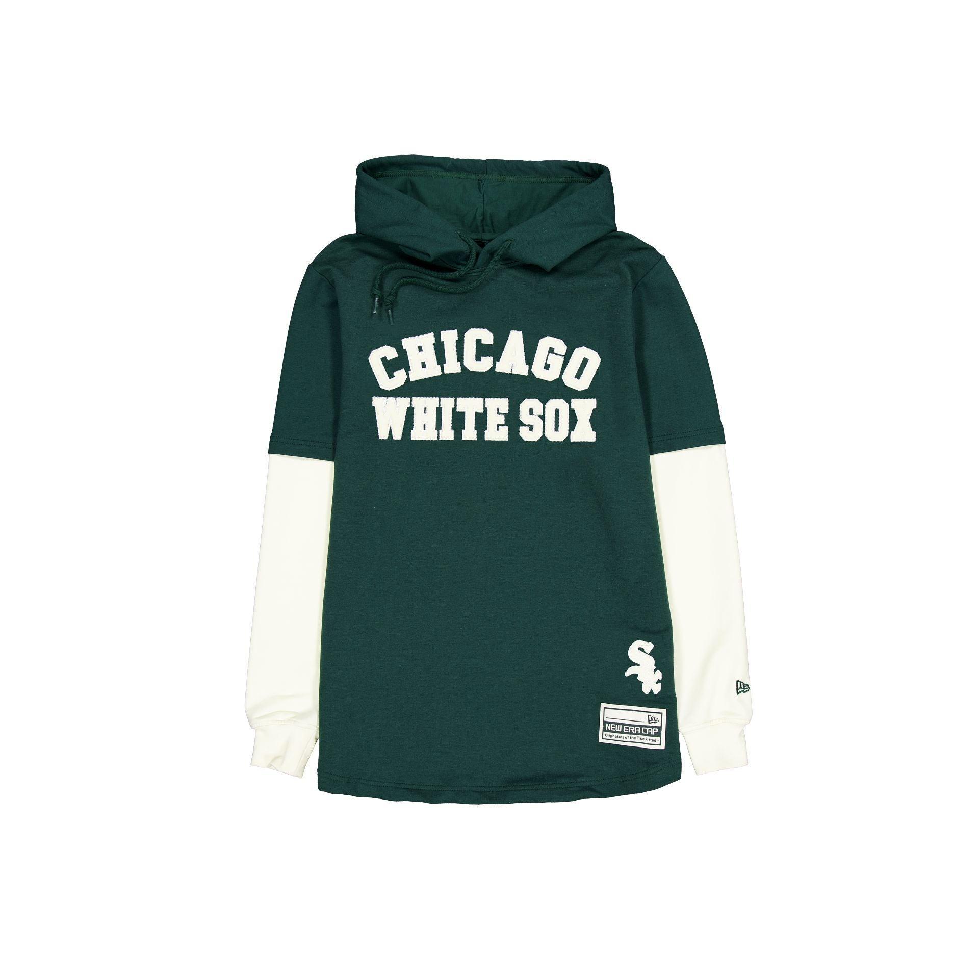 Philadelphia Eagles Dark Green Logo Select Hooded T-Shirt Male Product Image