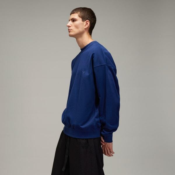 adidas Y-3 French Terry Crew Sweater Black S Mens Product Image