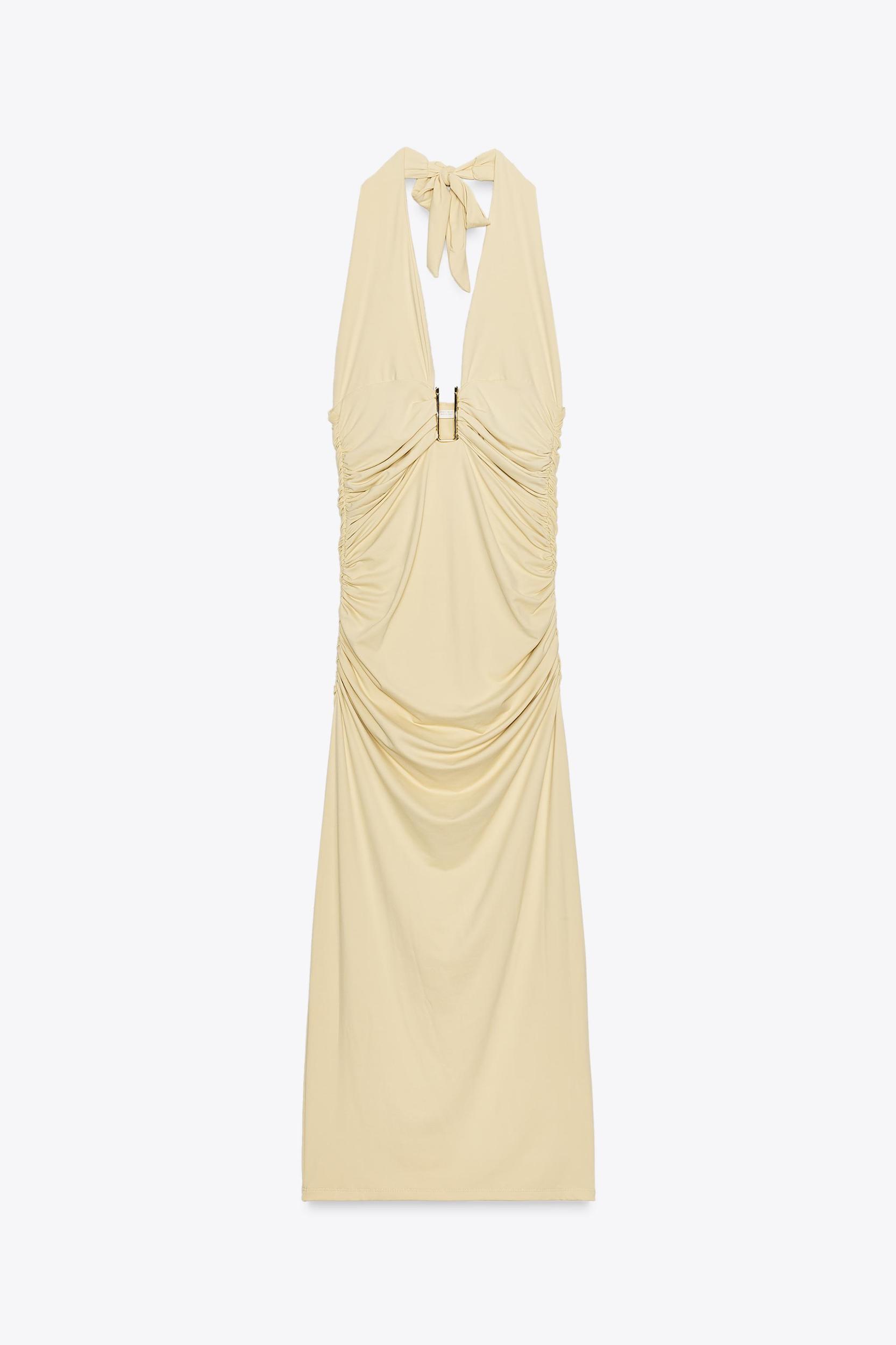 HALTER POLYAMIDE DRESS Product Image