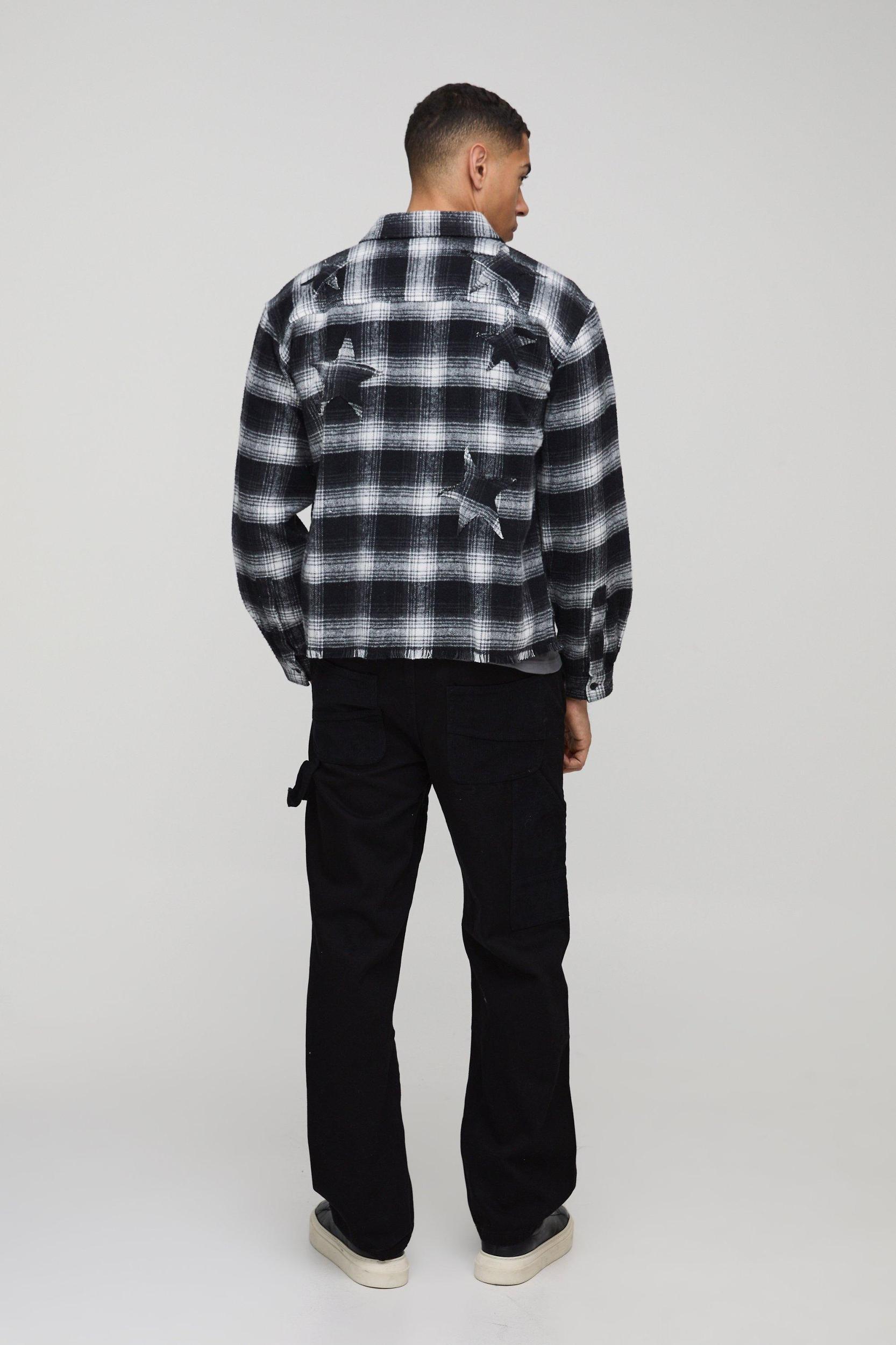 Relaxed Corduroy & Twill Carpenter Pants | boohooMAN USA Product Image