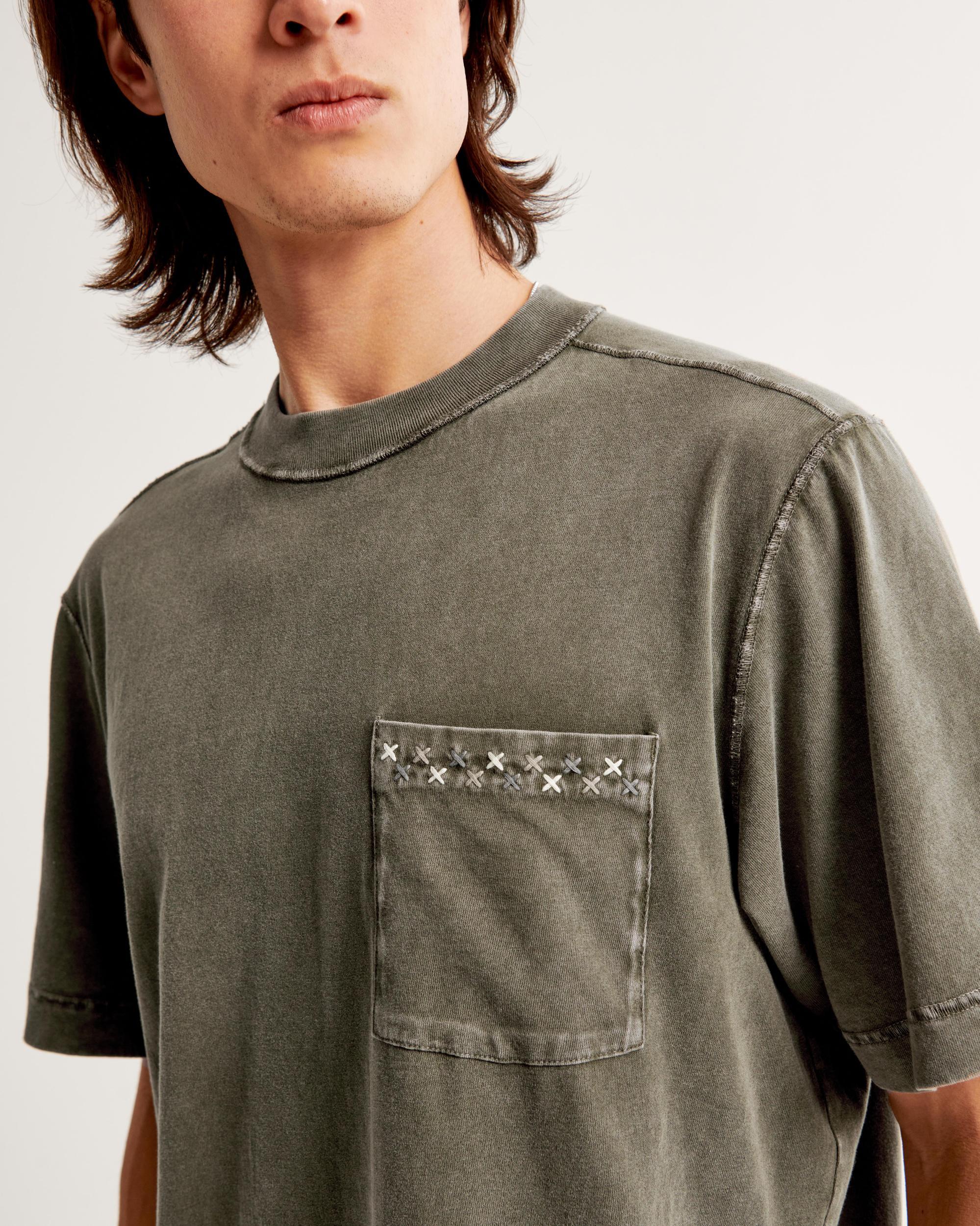 Embroidered Vintage-Inspired Tee Product Image