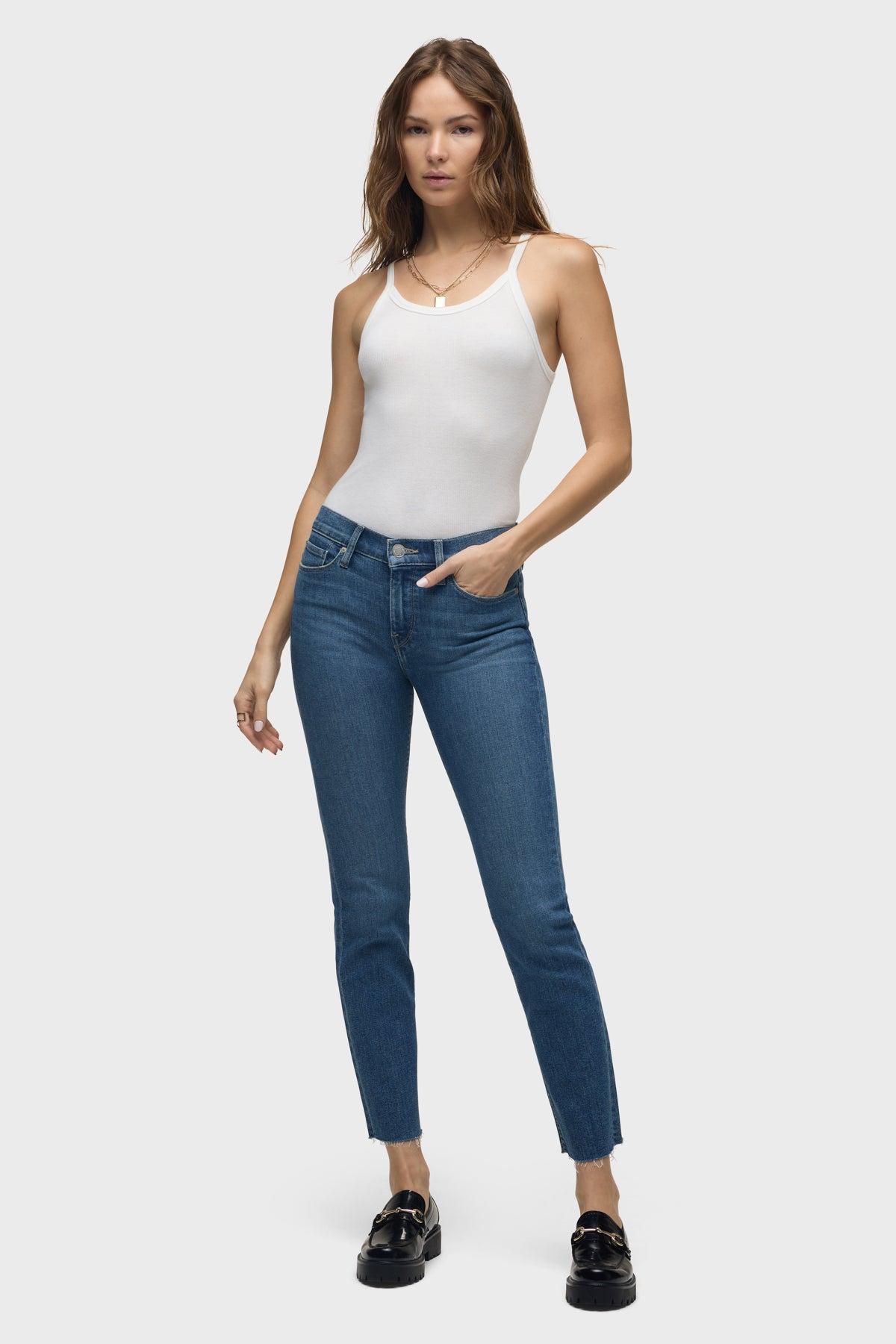 Nico Mid-Rise Straight Ankle Jean Female Product Image