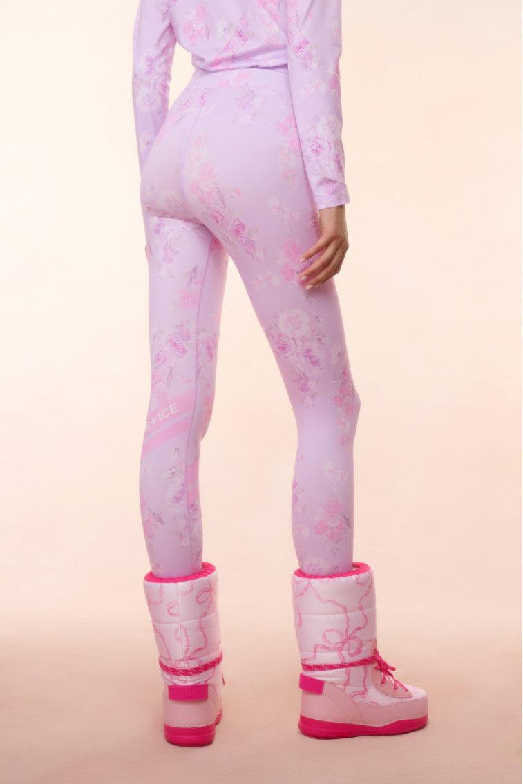 BOGNER FIRE+ICE x LoveShackFancy Love Leggings - HIBISCUS Product Image