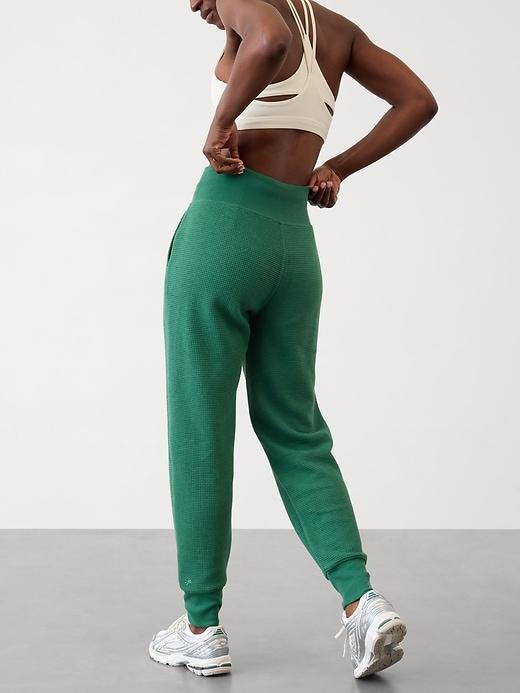 Coaster Luxe Waffle High Rise Jogger Product Image