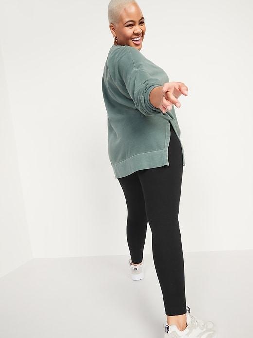 High-Waisted Jersey Leggings Product Image