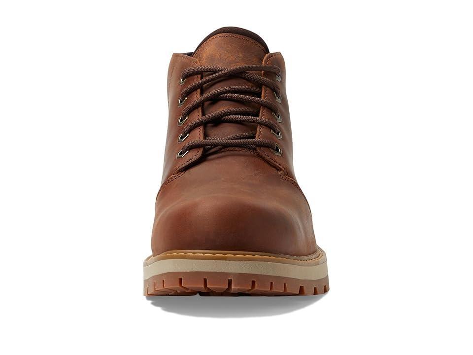 Timberland Britton Road Mid Lace Up Waterproof (Rust Full Grain) Men's Boots Product Image