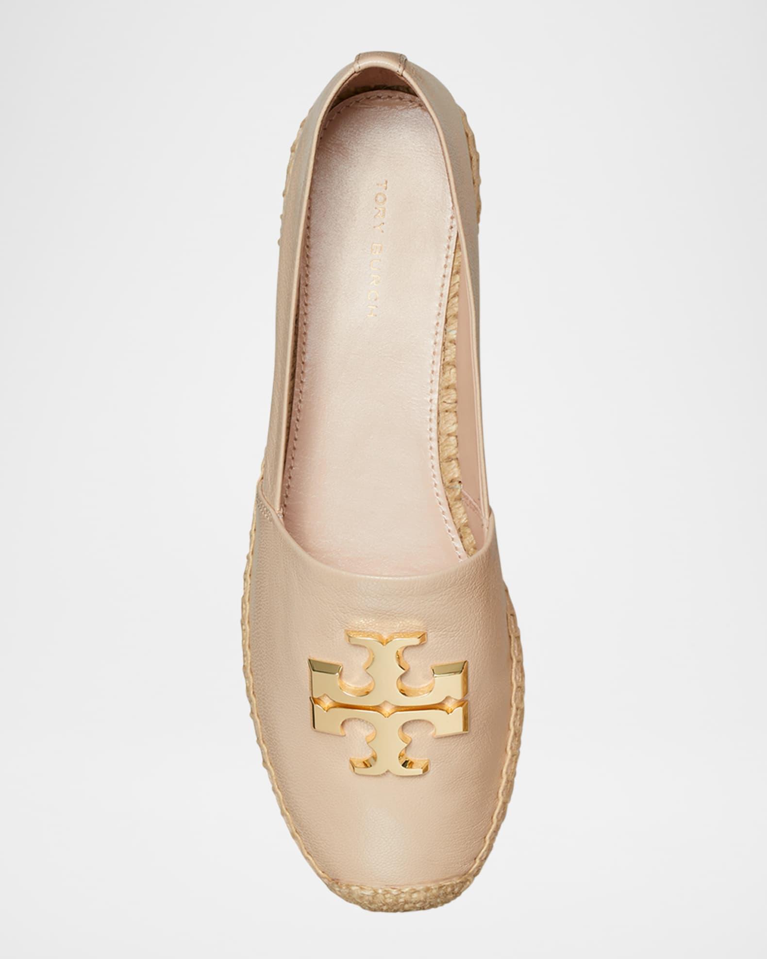 Eleanor Leather Medallion Espadrilles Product Image