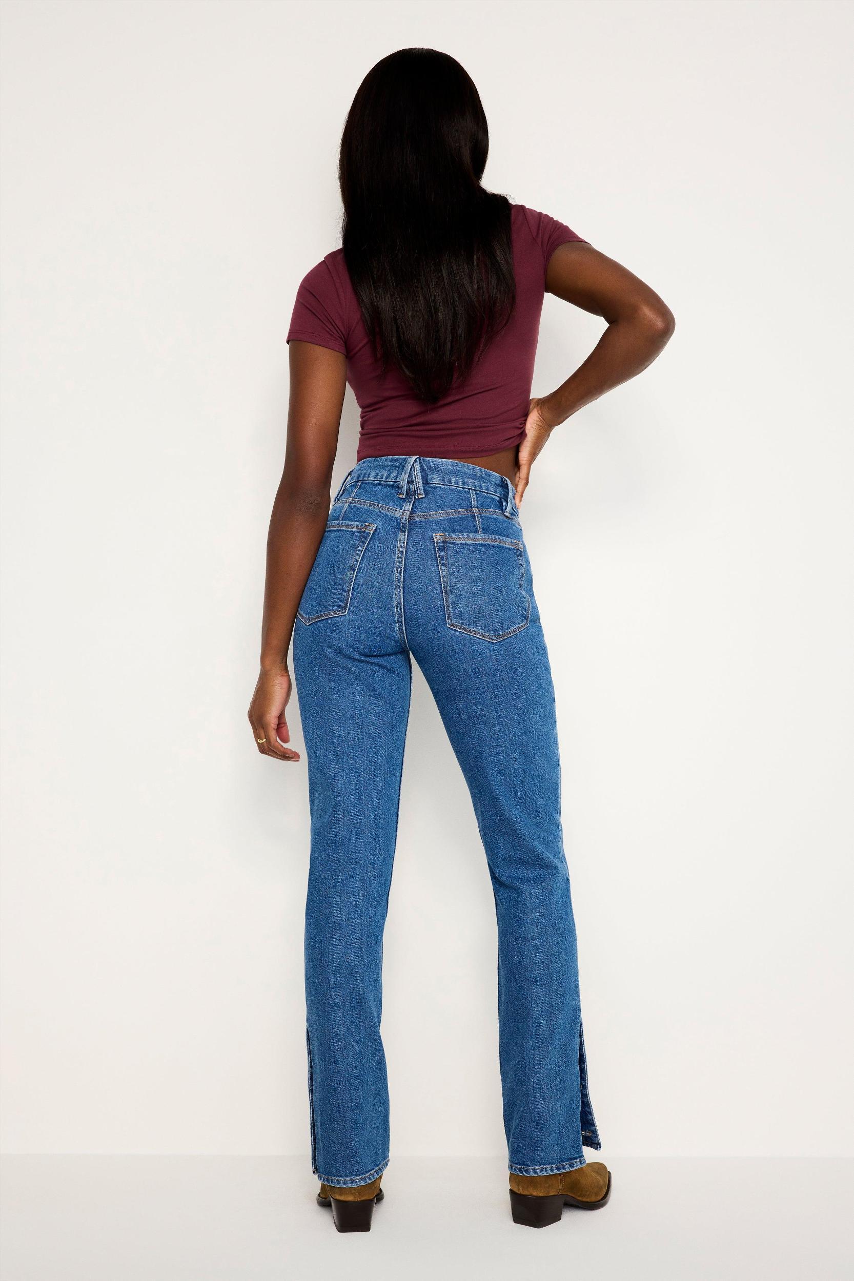 GOOD ICON STRAIGHT JEANS | INDIGO684 Product Image