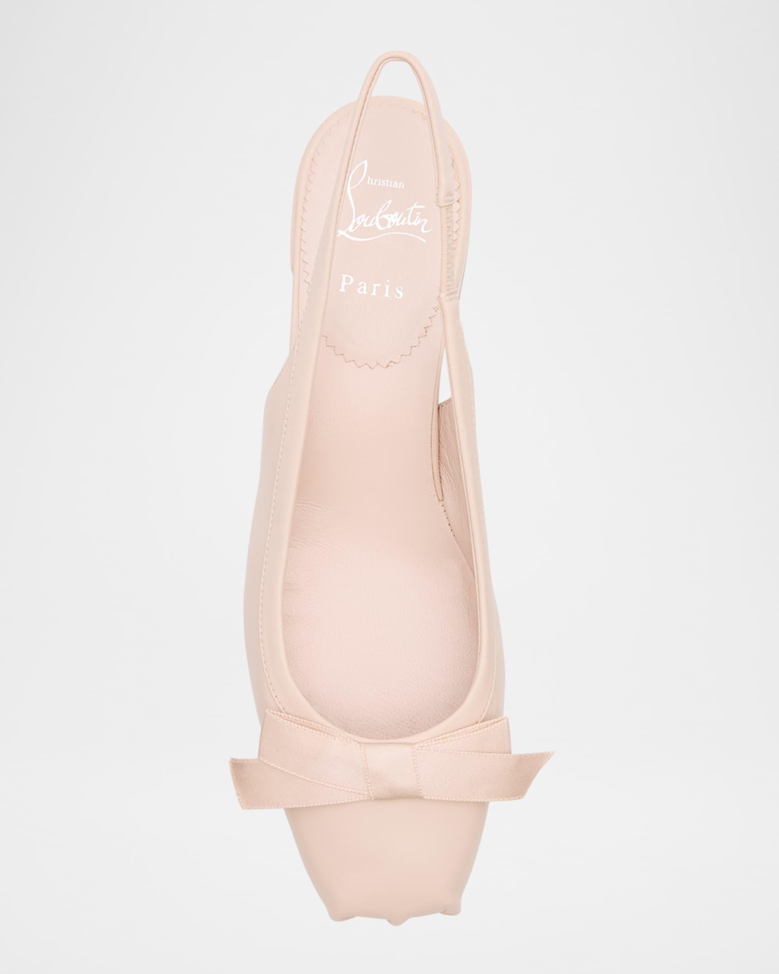 Napa Ballerina Red Sole Slingback Pumps Product Image