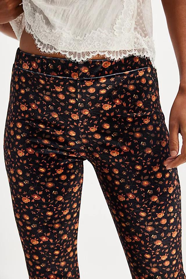 Flare Street Classic Velvet Flare Pants Product Image
