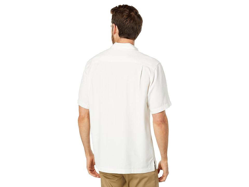 Mens Bali Border Silk Camp Shirt Product Image