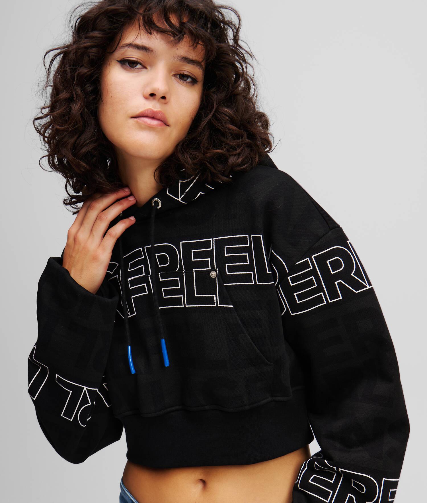 OVERSIZED CROPPED HOODIE Product Image