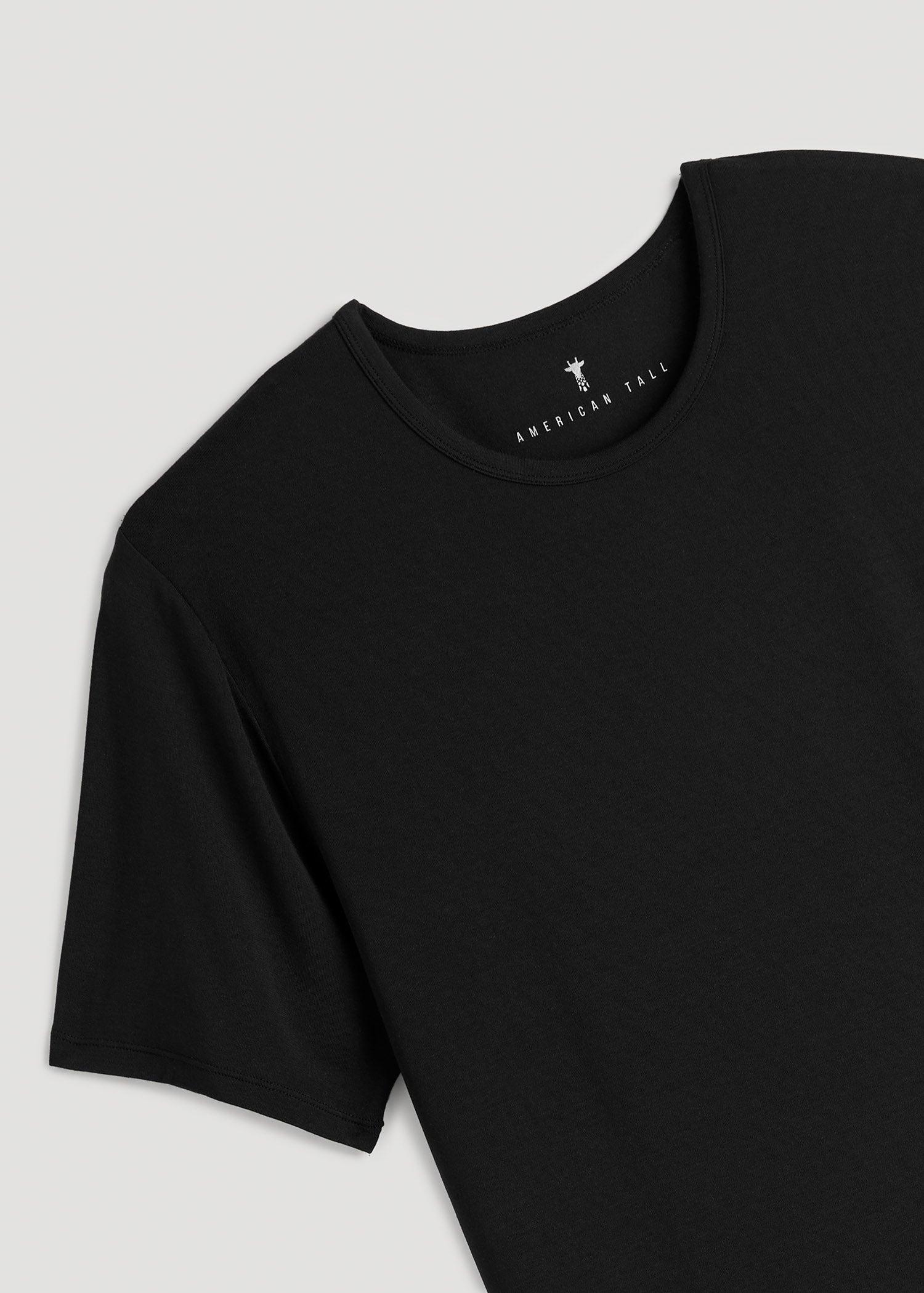 2 Pack Luxe Modal Crewneck Undershirt in Black Product Image