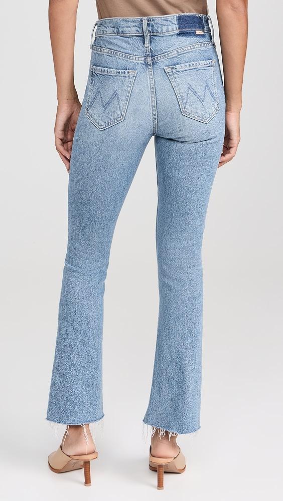 MOTHER The Outsider Flood Fray Jeans | Shopbop Product Image