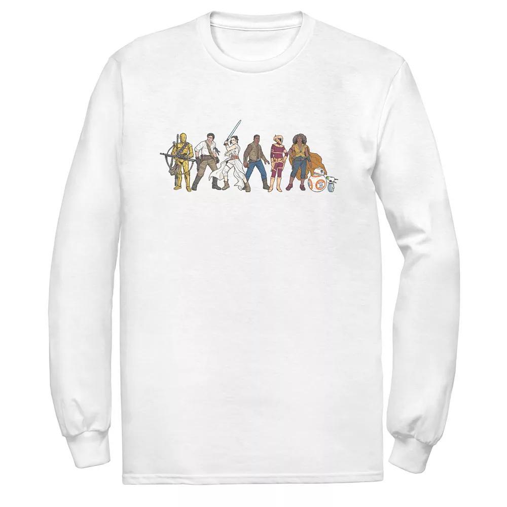 Men's Star Wars The Rise of Skywalker Rebel Line Tee, Size: XXL, White Product Image