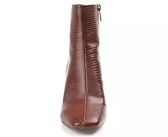 Journee Sarla Tru Comfort Foam™ Women's High Heel Ankle Boots, Size: 10, White Product Image