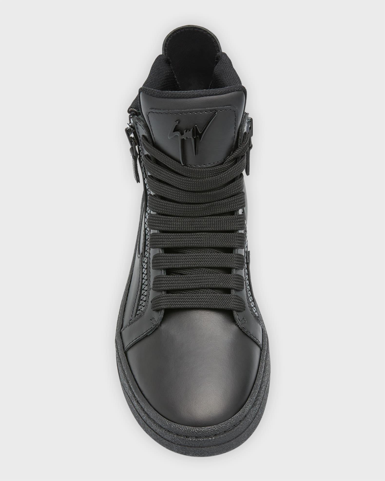Men's Birel Vague Leather Mid-Top Sneakers Product Image