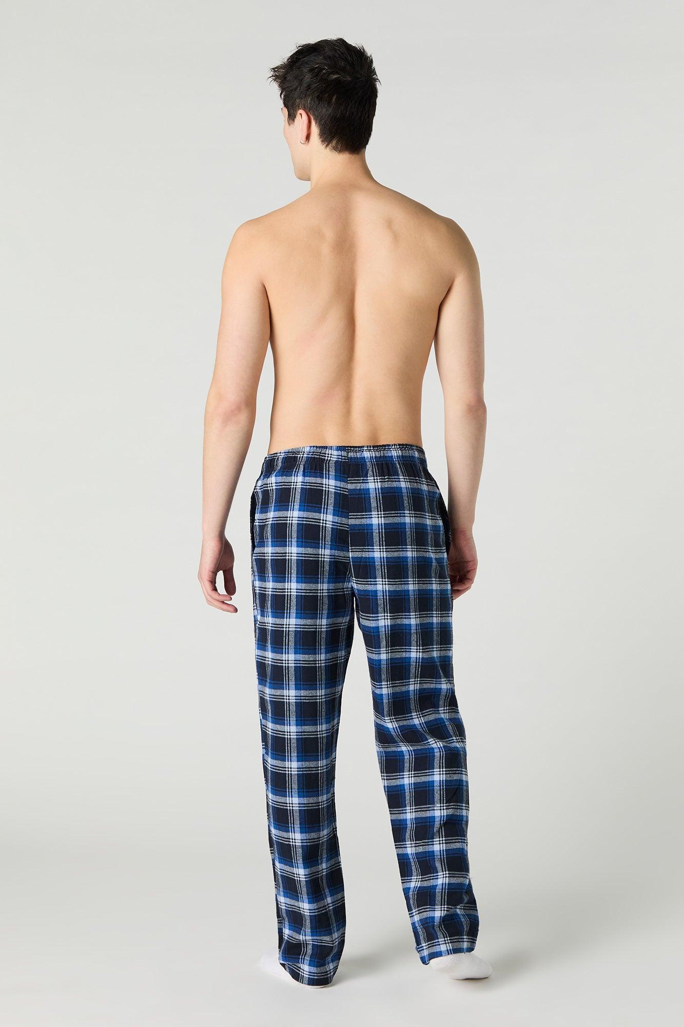 Plaid Pajama Pant Male Product Image