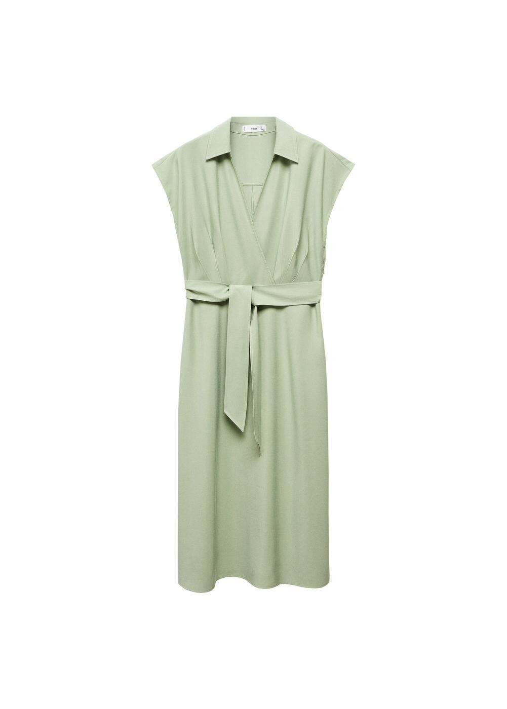 Mango Womens Belt Wrap Dress Product Image