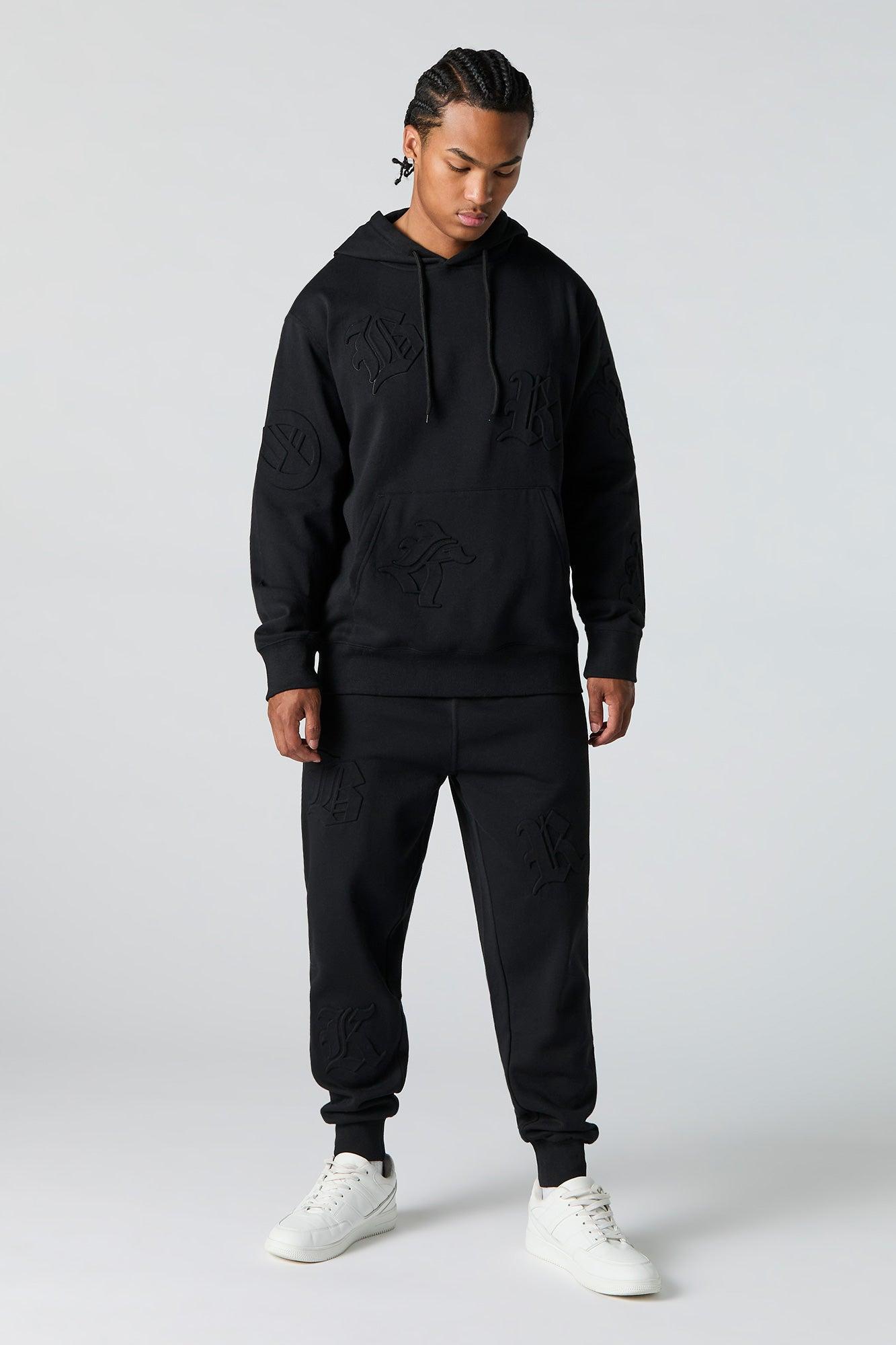 Embossed Fleece Jogger Male Product Image