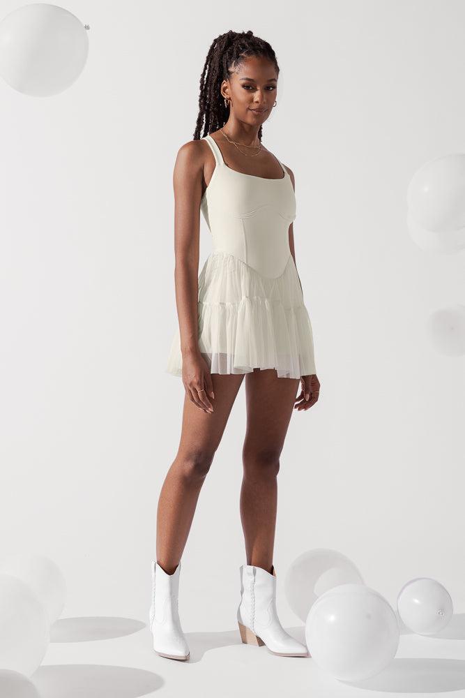 Corset Pirouette Dress - Blue Mist Product Image