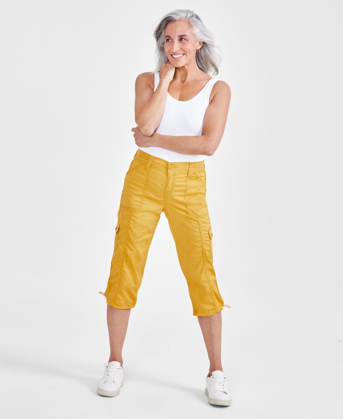 Style & Co Womens Cargo Capri Pants, Created for Macys Product Image