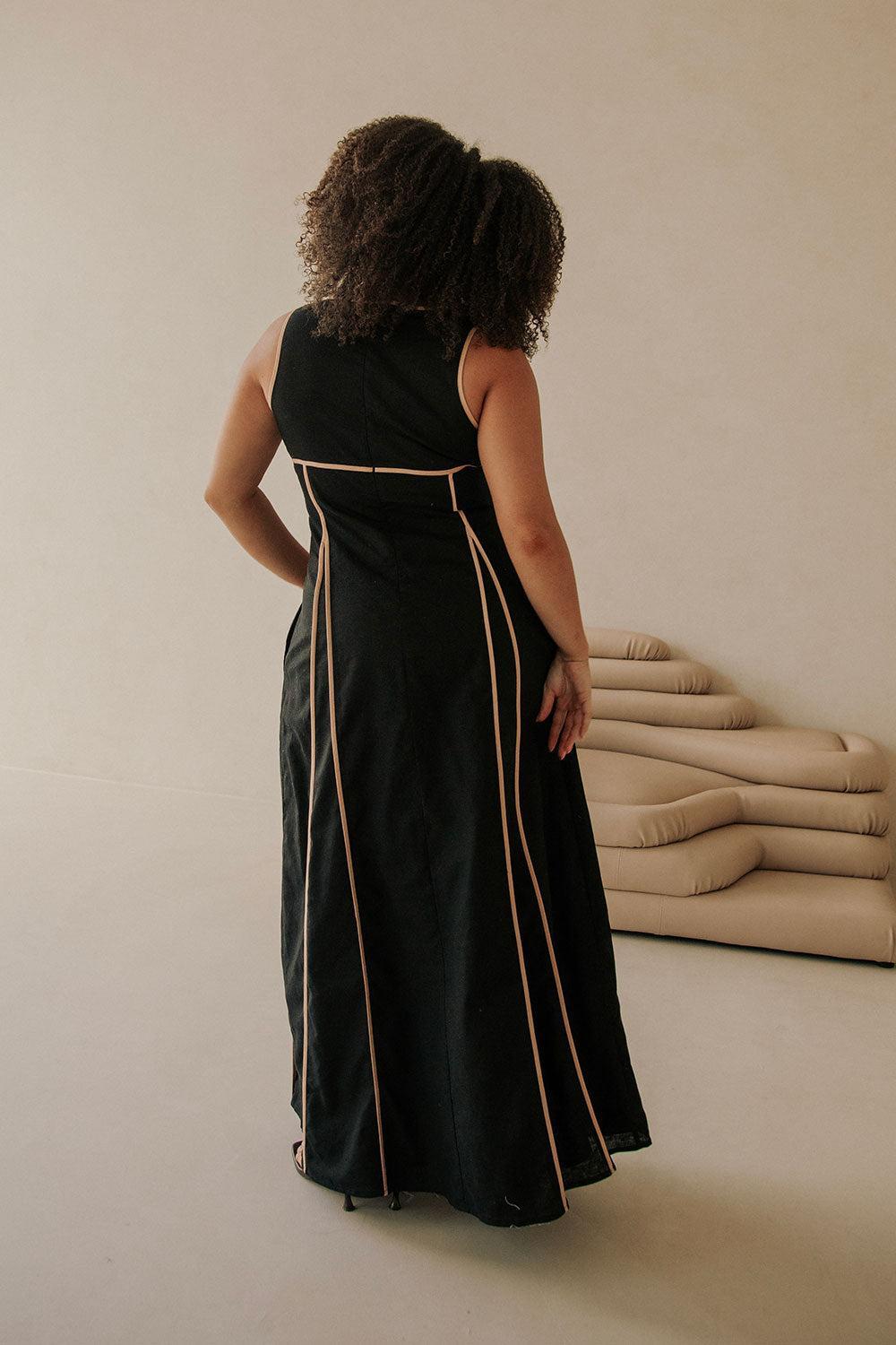 Maylin Dress - Black Product Image