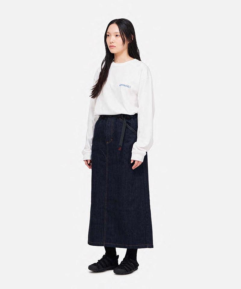 Japanese Denim Skirt Female Product Image