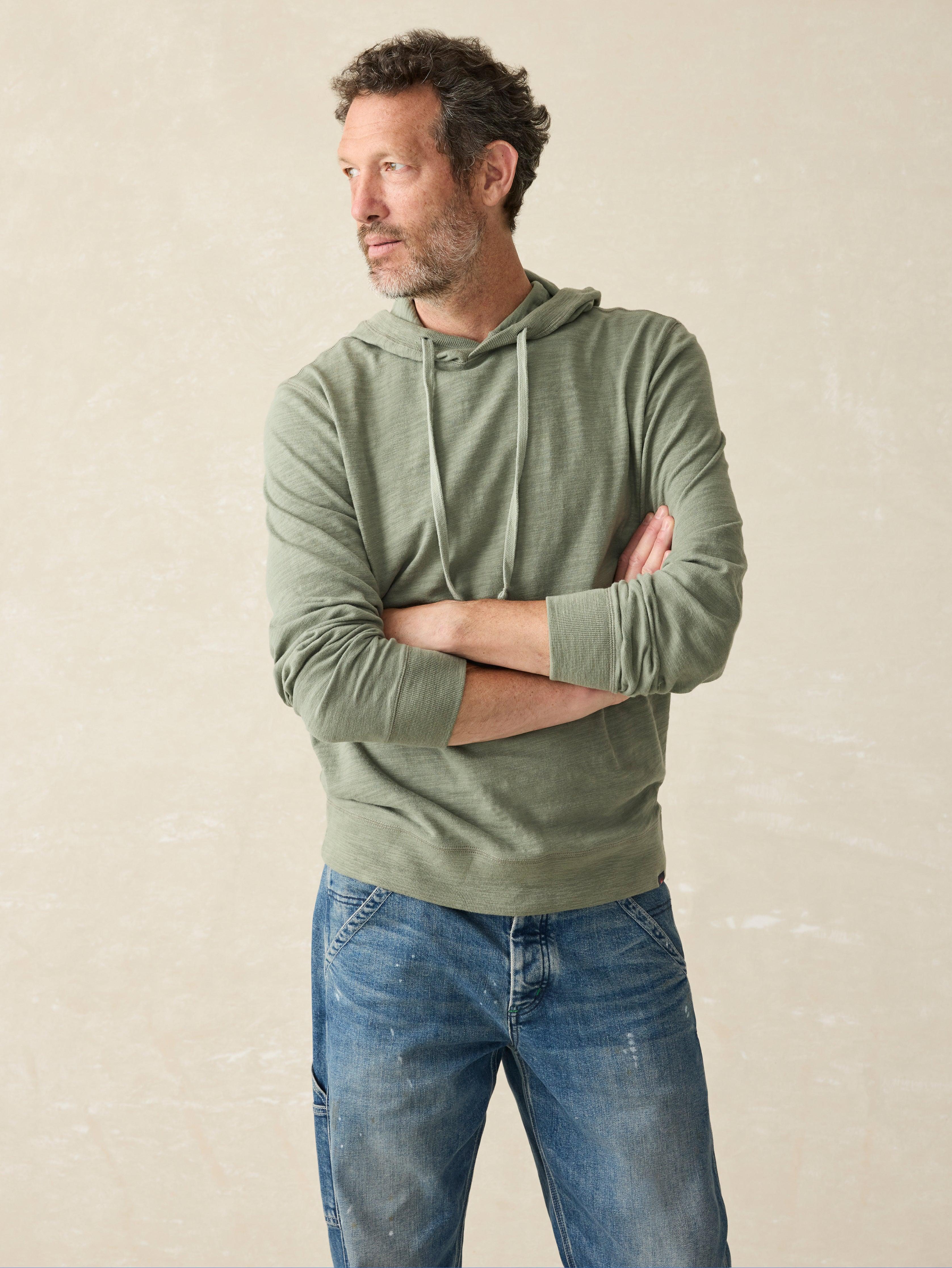 Sunwashed Slub Hoodie - Clover Creek Male Product Image