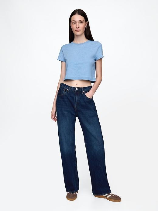 Organic Cotton VintageSoft Cropped T-Shirt Product Image