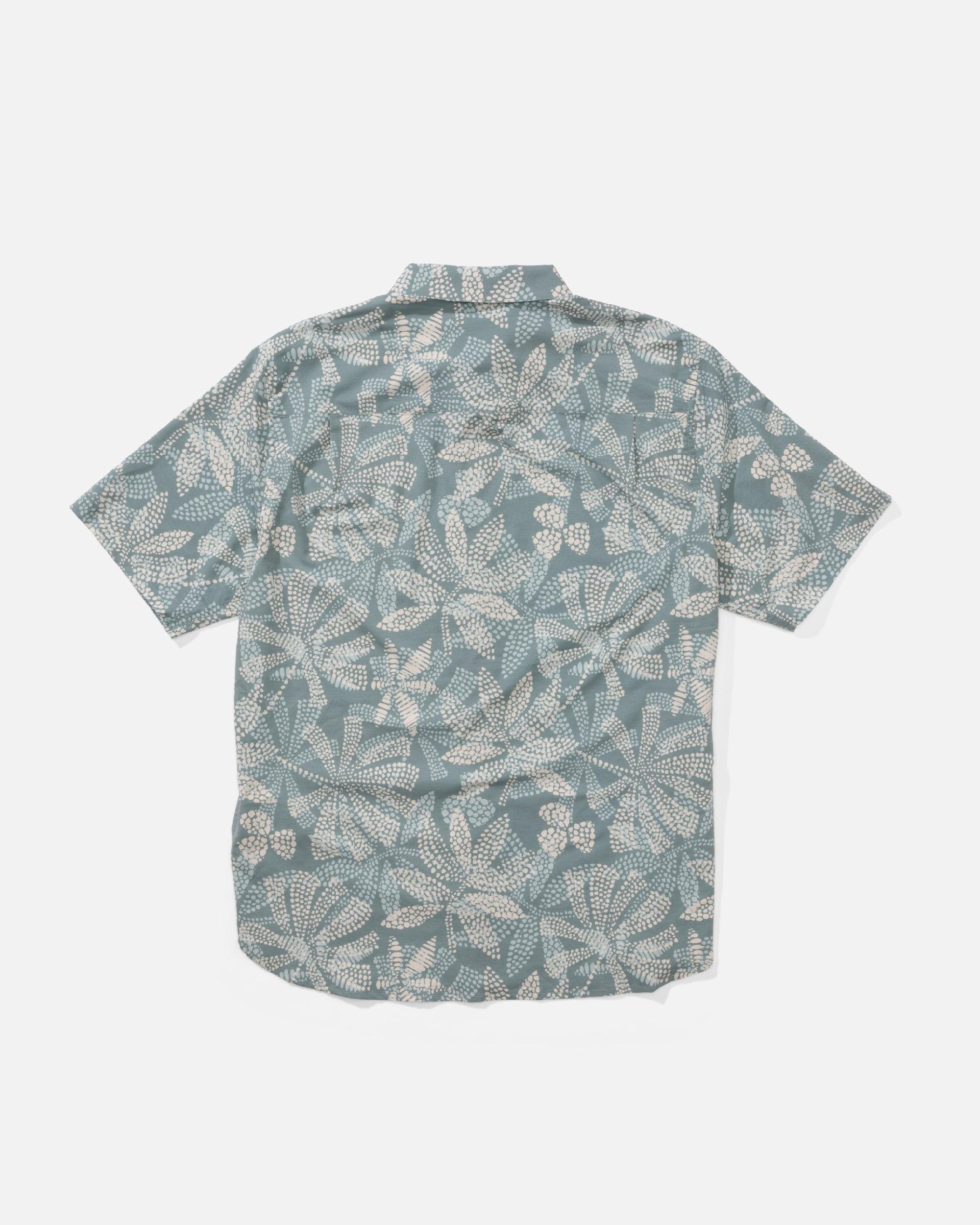 Drifter UV Button Up - Atlantic Green Male Product Image