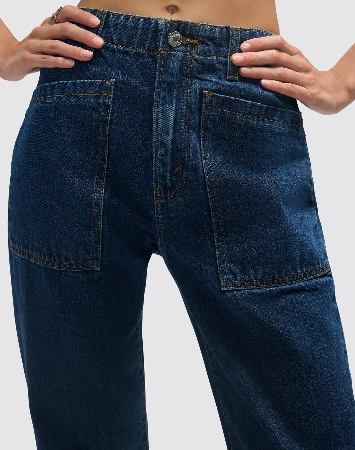 The Bender Jean - Rustic Indigo Product Image