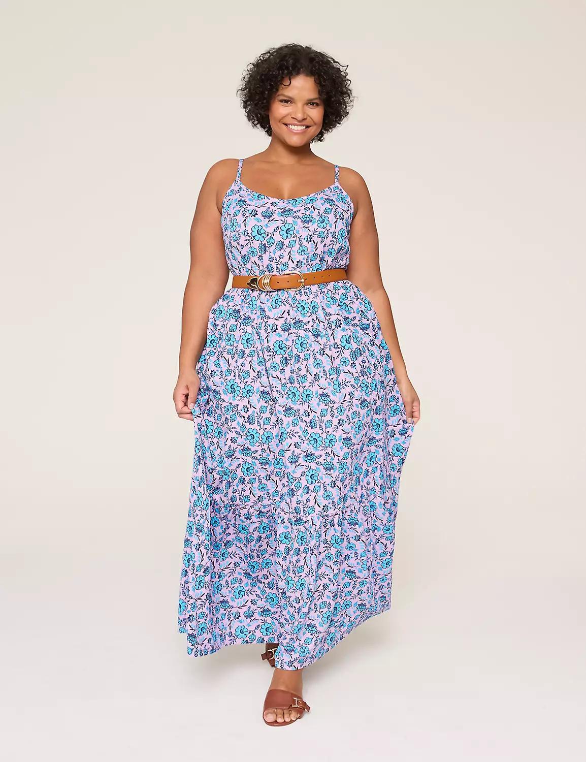 Sleeveless Tiered Maxi Dress Product Image