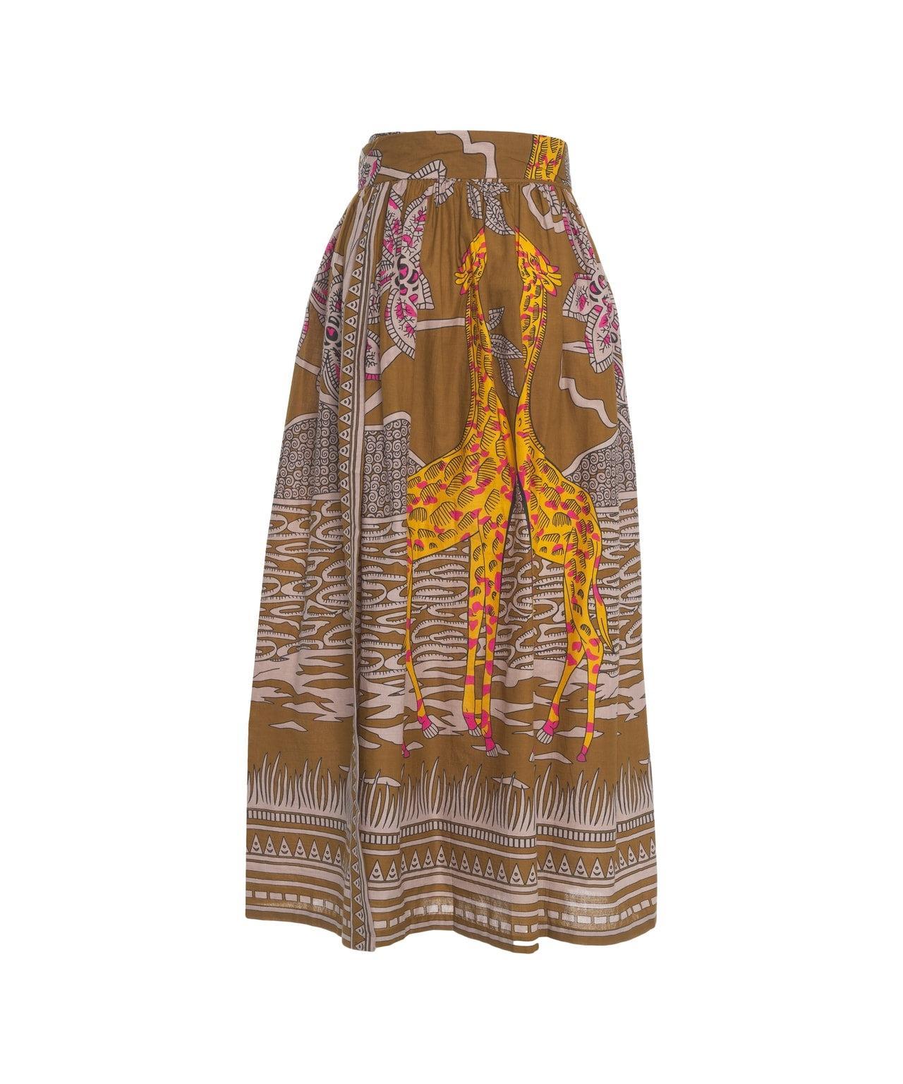 Maxi skirt with print 'Katrina' Product Image