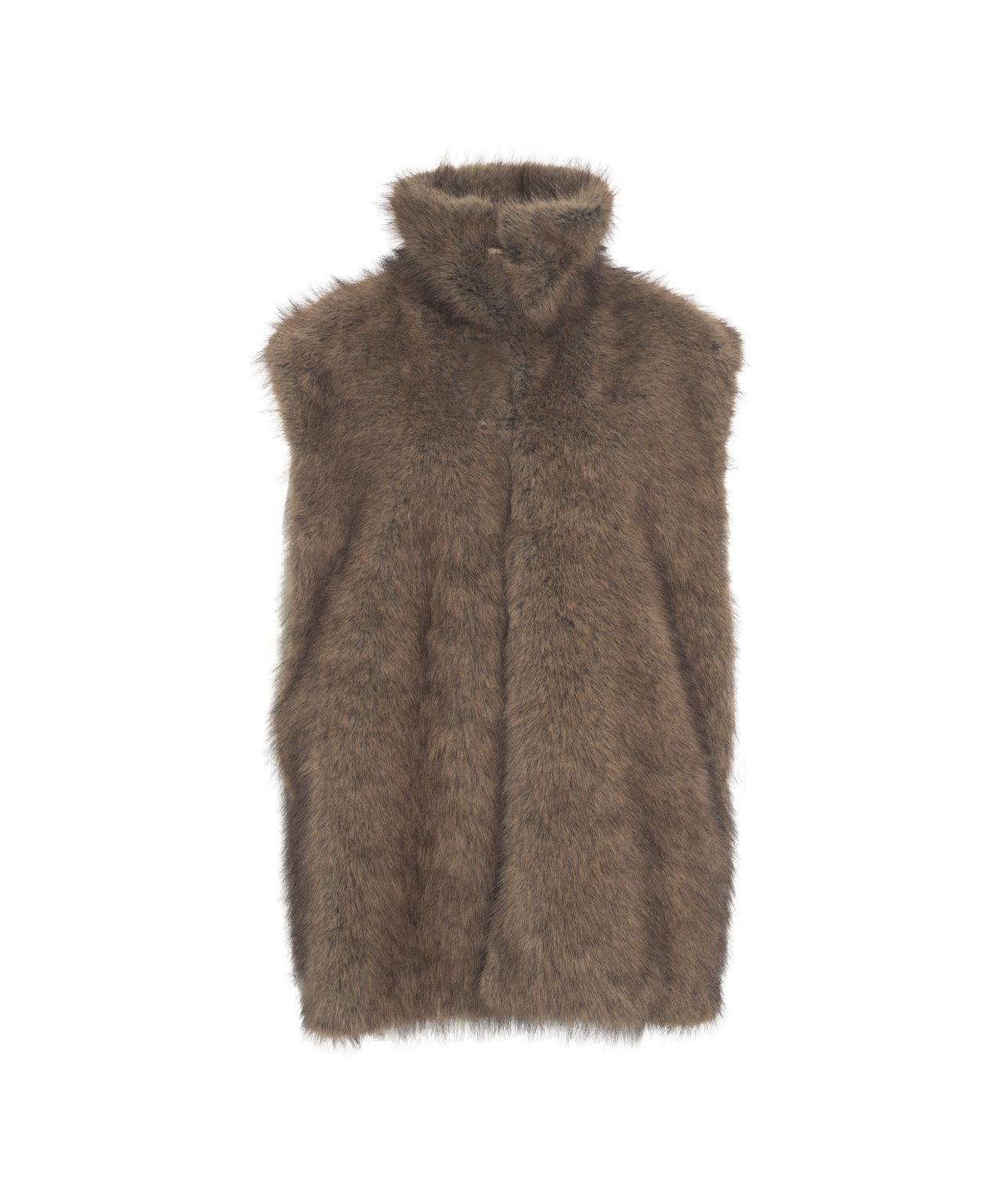 Faux fur vest Product Image