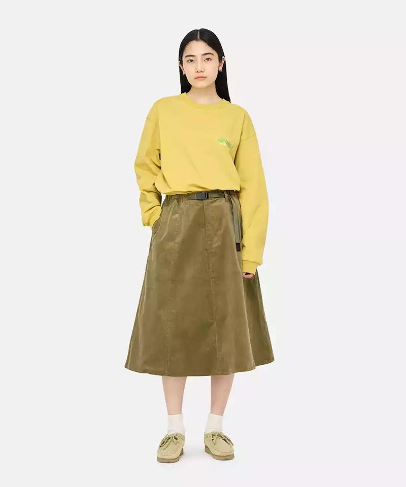 Paneled Midi Skirt Product Image
