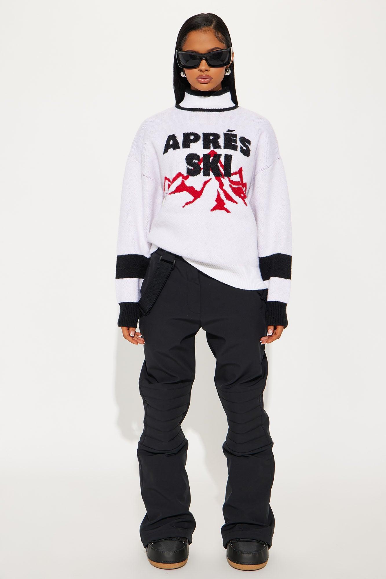 Après Ski Pullover Sweater - White/combo Product Image