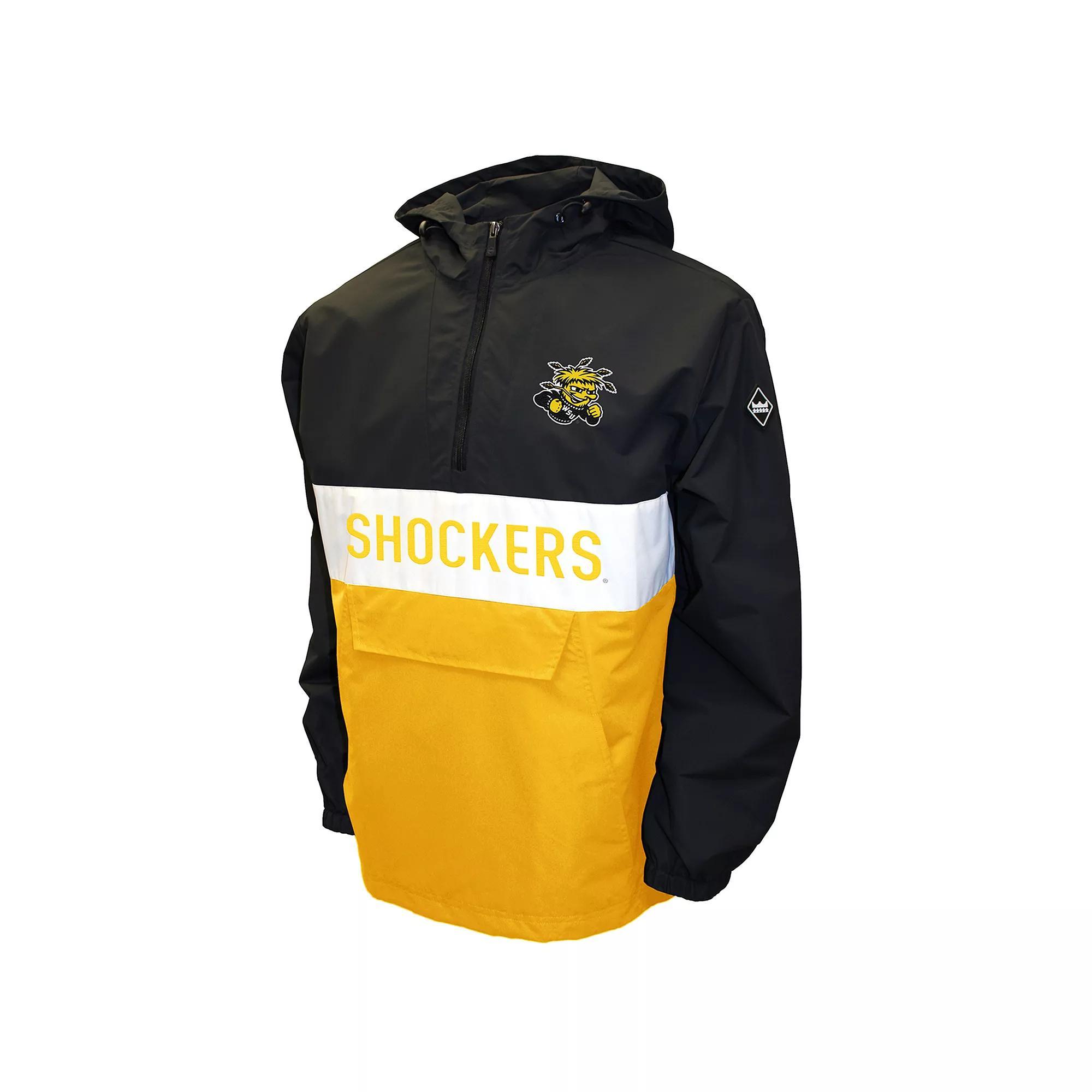 Men's Franchise Club Iowa Hawkeyes Alpha Anorak Pullover, Size: XL, Black Product Image