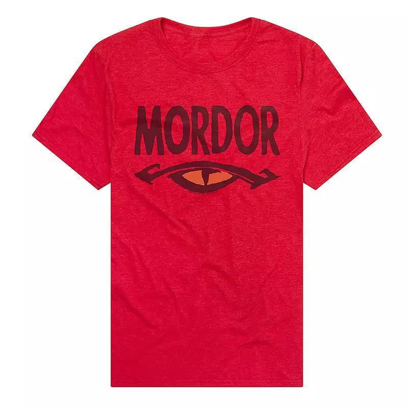 Men's Lord of the Rings Mordor Graphic Tee, Size: XL, Red Product Image