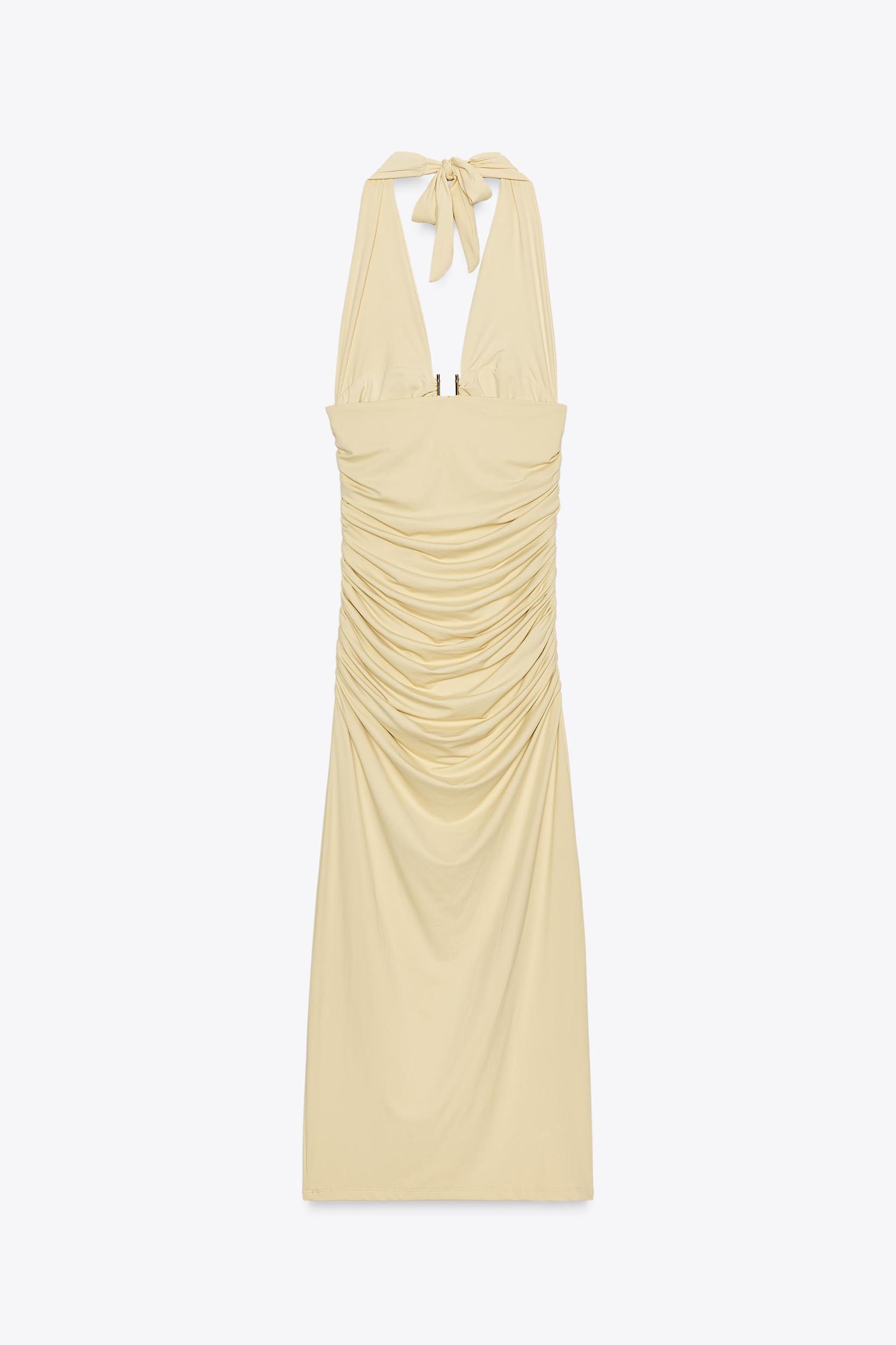 HALTER POLYAMIDE DRESS Product Image