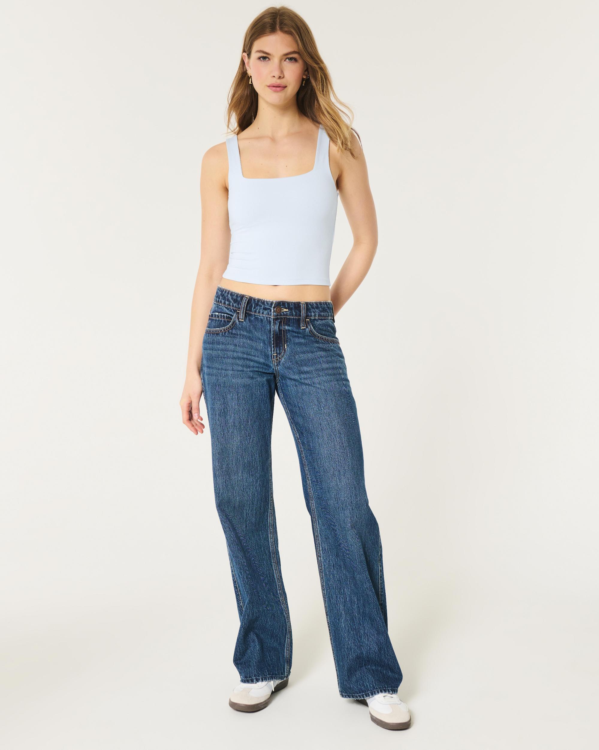 Seamless Fabric Square-Neck Tank Product Image