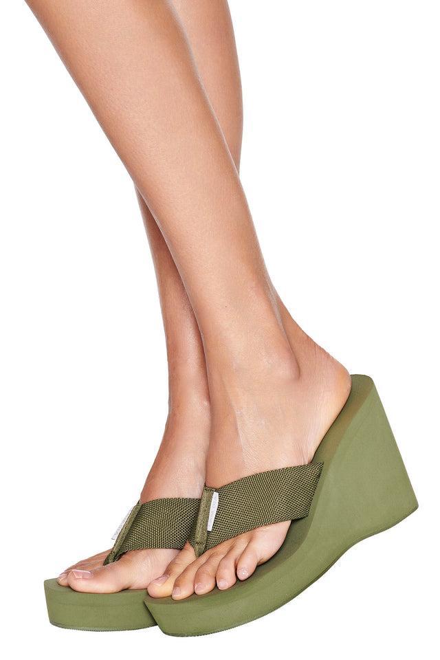 SHELBY FLIP FLOP - OLIVE Product Image